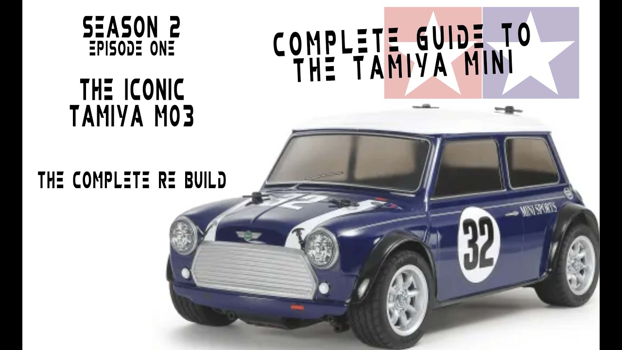 OLD TAMIYA MINI - TAMIYA RESURRECTION -M03 M05 M07