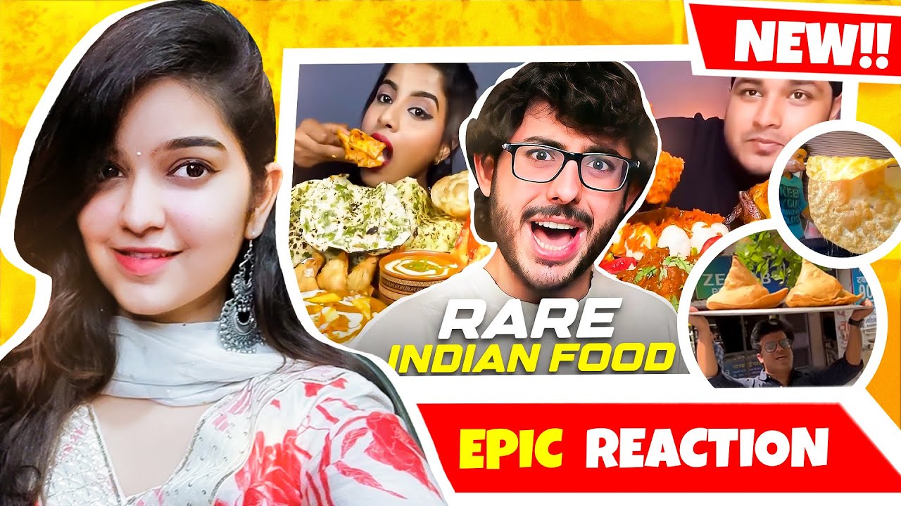 RARE INDIAN STREET FOOD | REACTION ON CARRY MINATI NEW VIDEO @CarryMinati