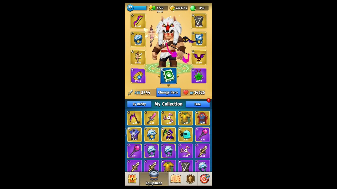 Archero: A full year progress of a f2p player!