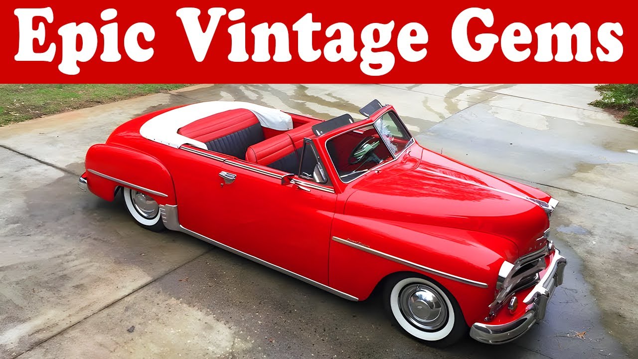 Vintage Rides: Unearthing Epic Vintage Cars for Sale by Owner