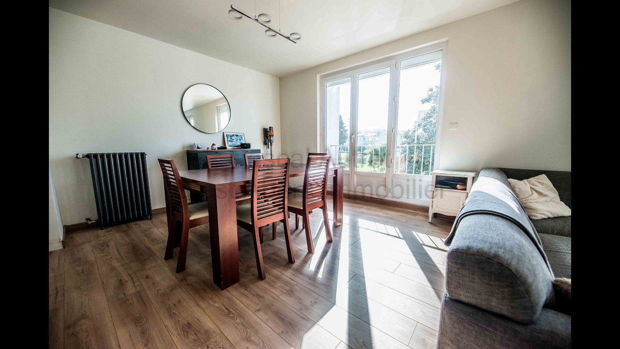 A vendre Brest appartement rénové de 83m² avec cave et garage