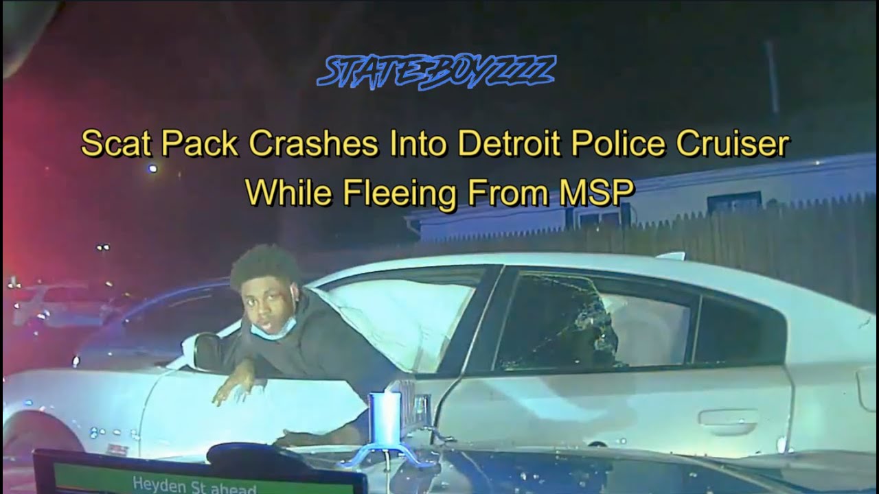 392 Charger Can't Shake The Michigan State Police