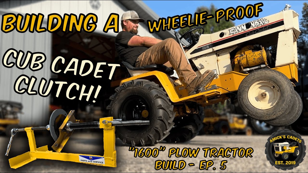 How to Re-Build a Cub Cadet Wide Frame Clutch - 