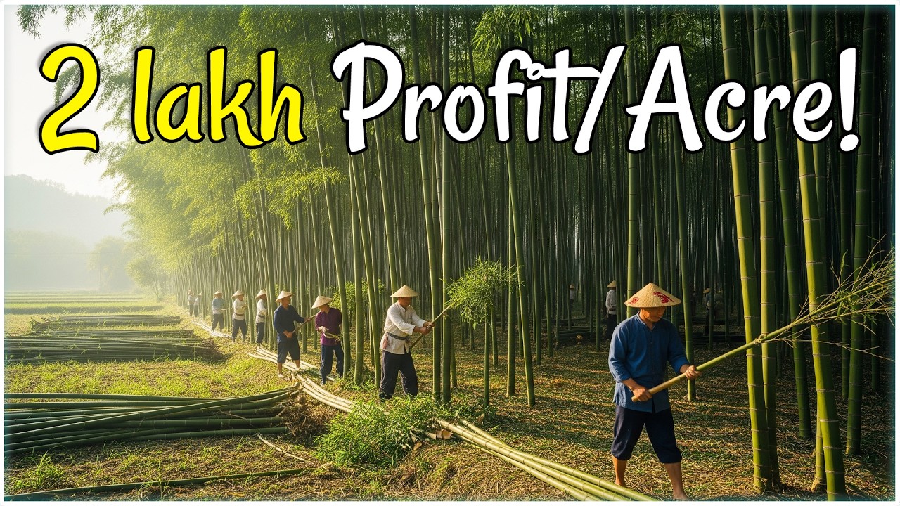 Bamboo Farming Business: Earn Lakhs from 1 Acre Land! 💸