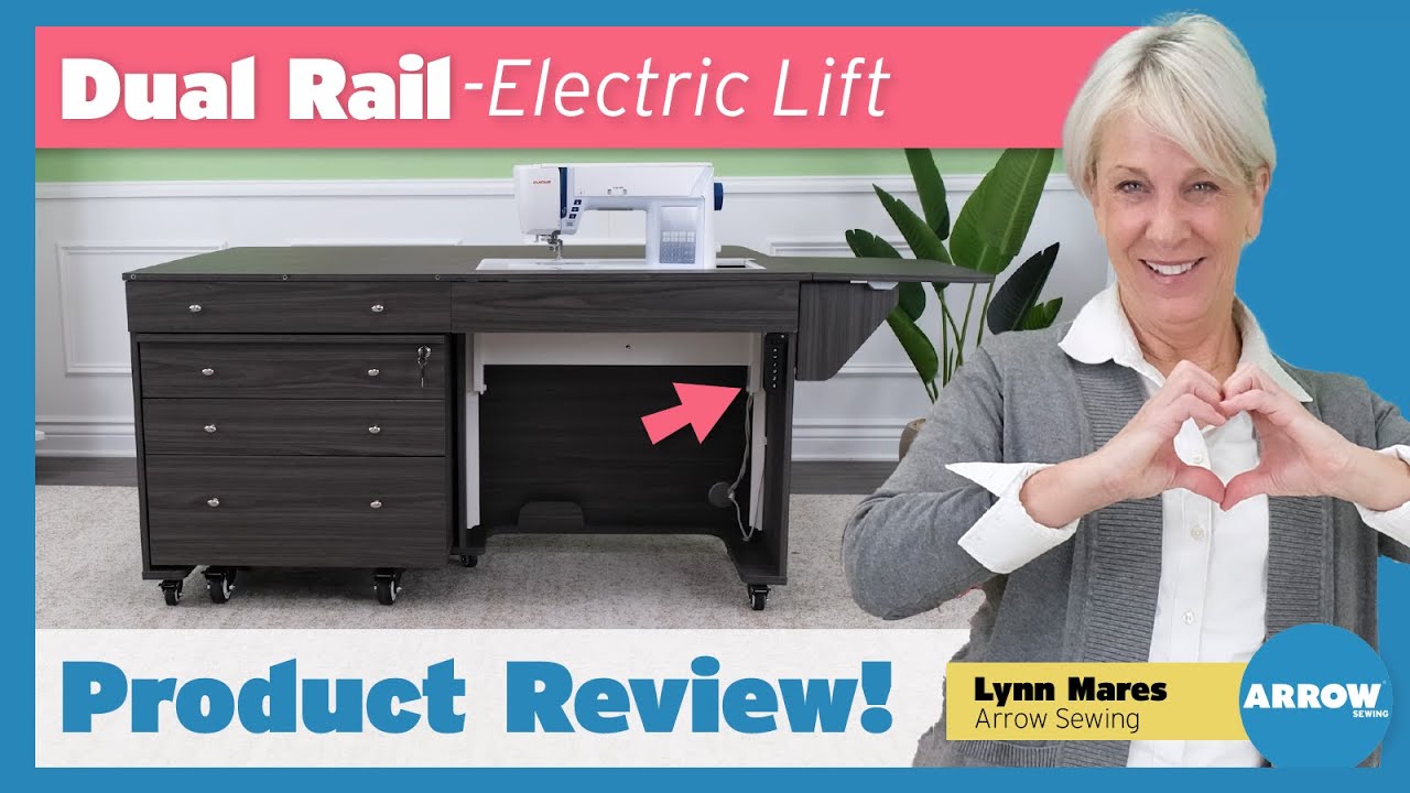 Meet the NEW Dual Rail Electric Sewing Lift: Programmable, Powerful & Shipping Soon!