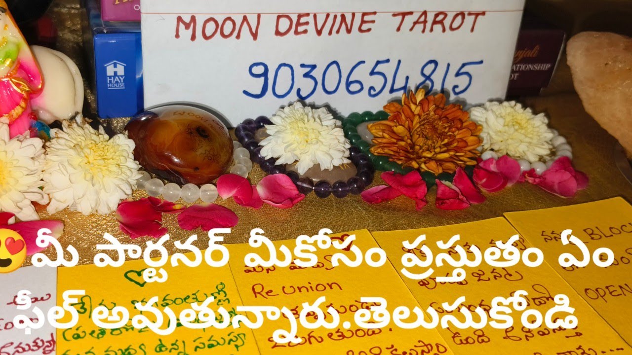 😍మీ పార్టనర్ మీకోసం ప్రస్తుతం ఏం ఫీల్ అవుతున్నారు.తెలుసుకోండి