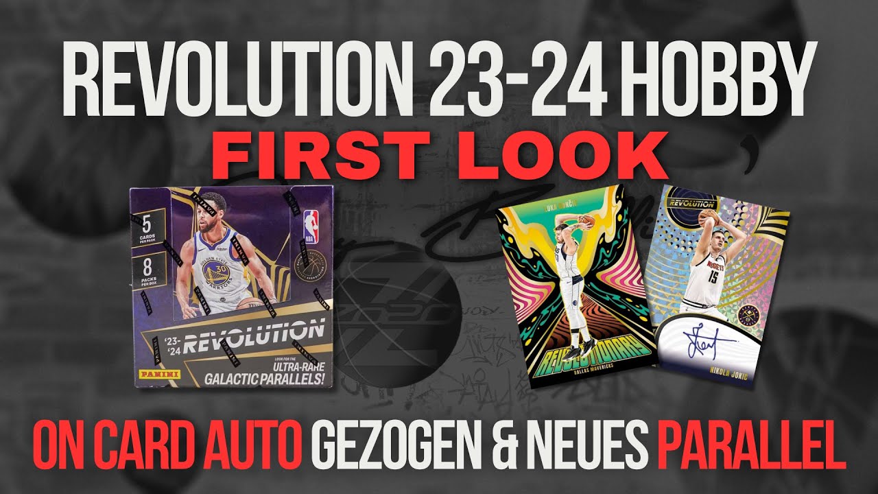 ON CARD AUTO & NEUES PARALLEL GEZOGEN 🤯 Neue Revolution 23-24 Hobby Box Opening