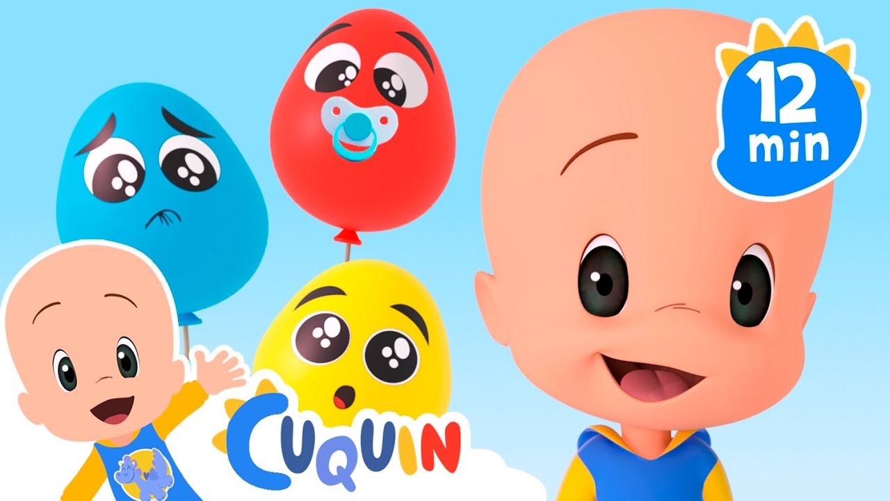 Balões de bebê fofos e mais músicas infantis | Cleo & Cuquín