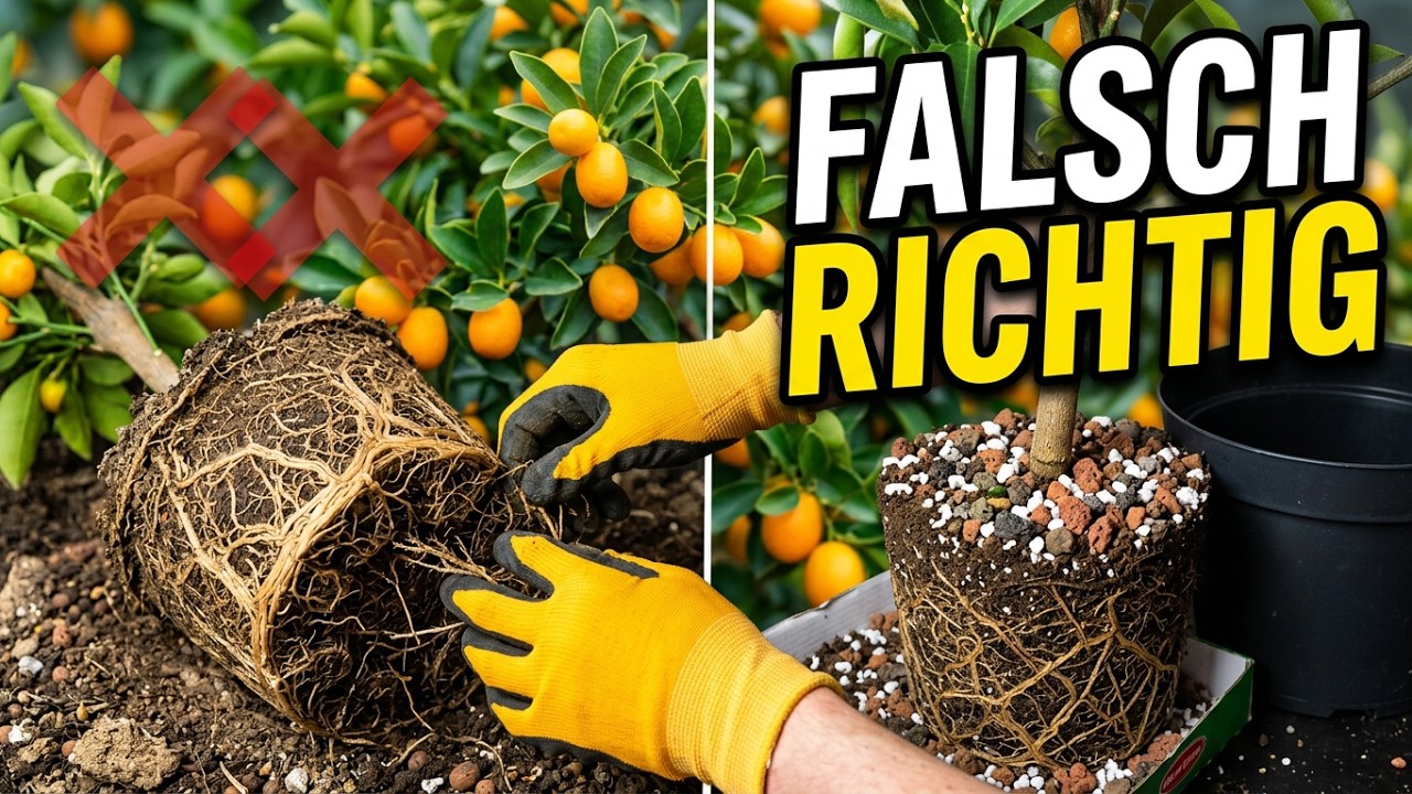 Gartenschlau.com zeigt, wie man Kumquat Umtopfung erfolgreich durchführt 🌿