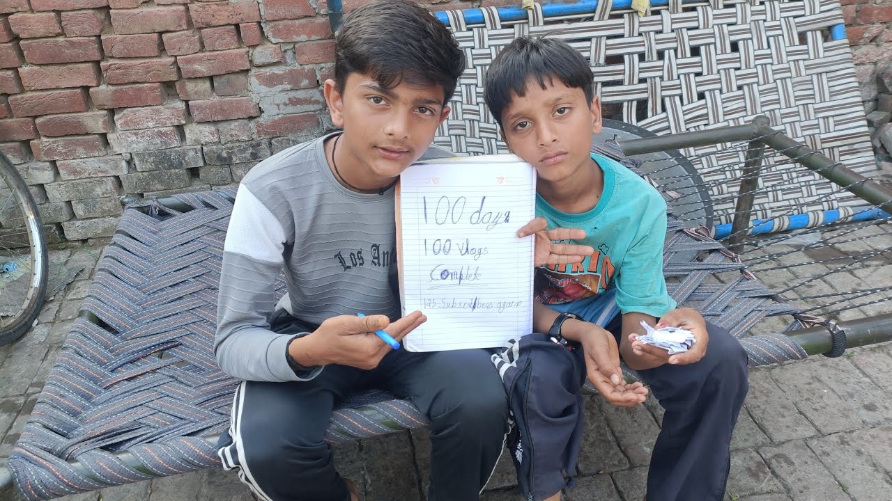 100 days 100 vlogs complete Shivam pal vlogs 😍