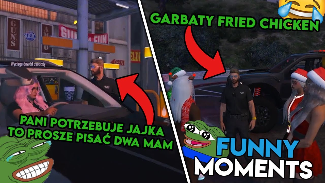 PANI POTRZEBUJE JAJKA TO PROSZE PISAĆ DWA MAM | GARBATY FRIED CHICKEN |😂GTARP😂| Funny Moments#365🔥