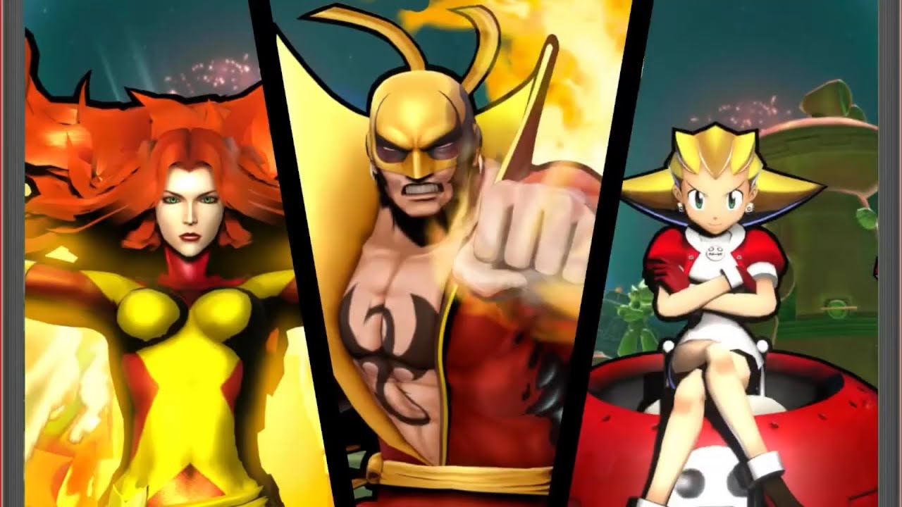 Ultimate Marvel vs Capcom 3: Iron Fist, Phoenix, and Tron Bonne arcade playthrough