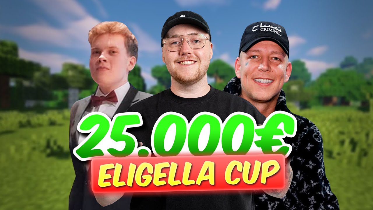 WIR HOLEN EARNINGS! 🤑 25.000€ MINECRAFT ELIGELLA CUP mit Monte & Nooreax