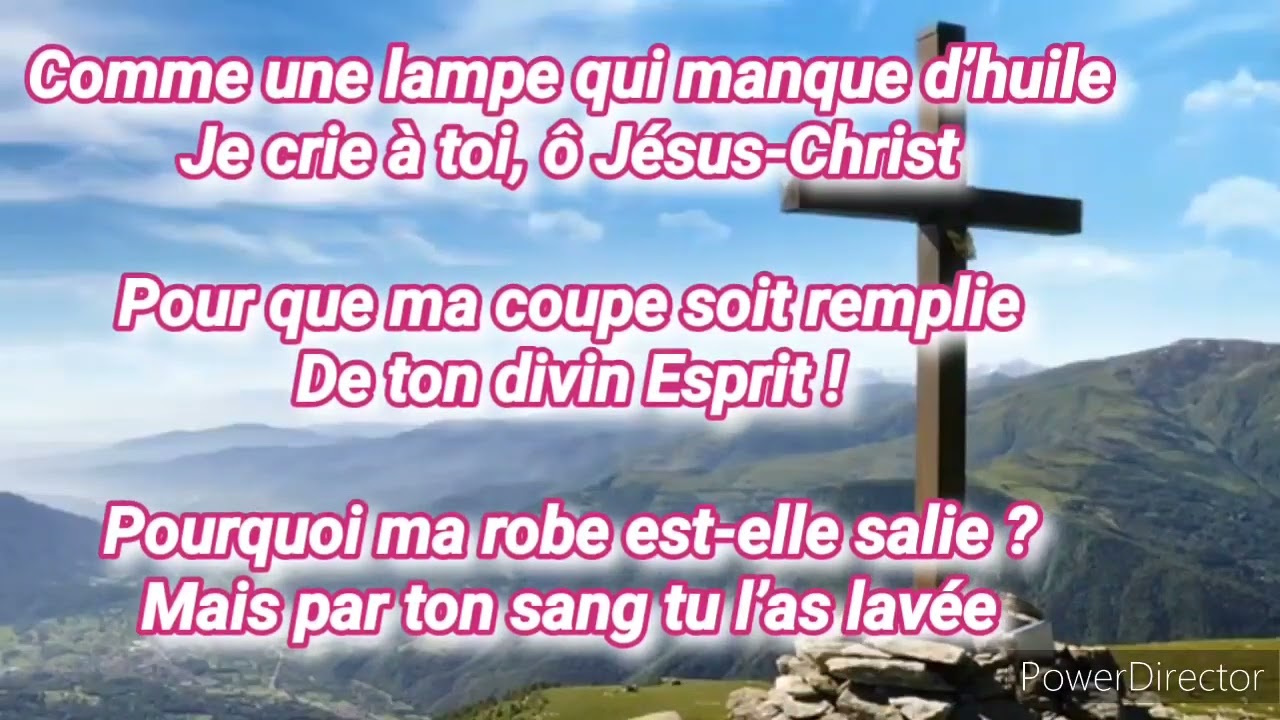 Play-back Comme une lampe qui manque d’huile 2 (avec parole)
