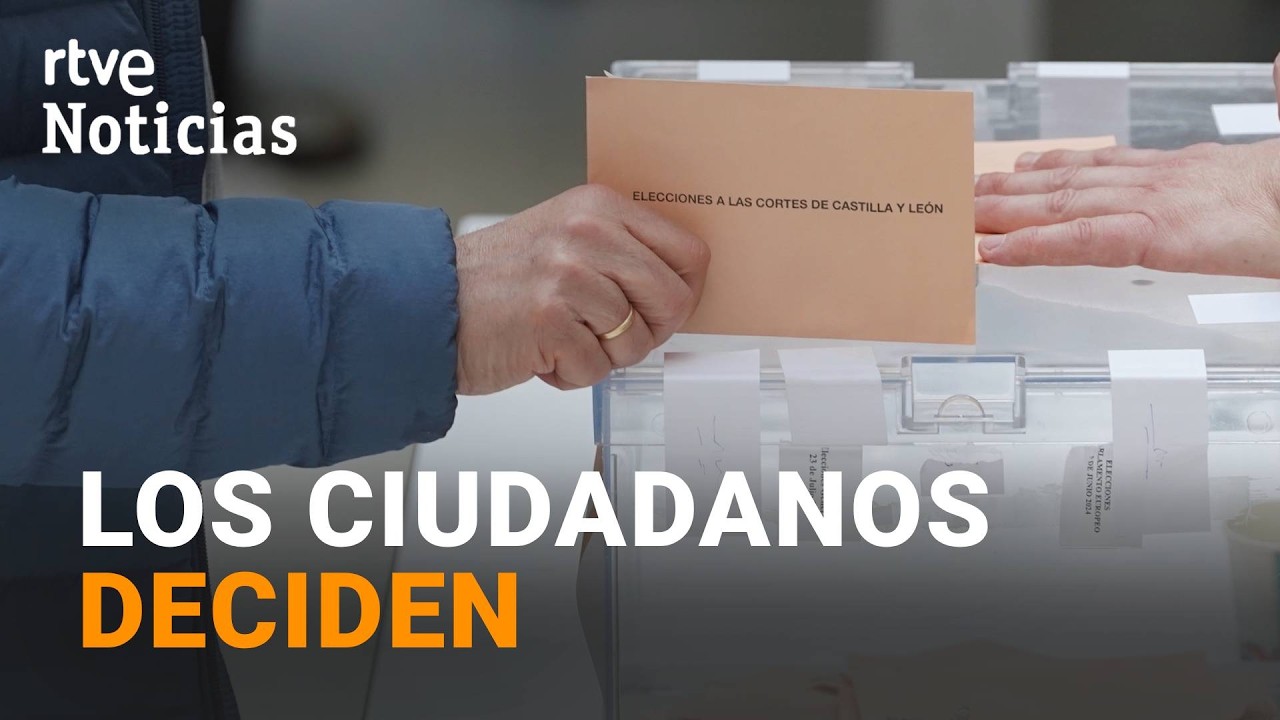 ELECCIONES CASTILLA Y LEÓN 15M | DOS MILLONES de PERSONAS VOTAN en las ELECCIONES AUTONÓMICAS | RTVE