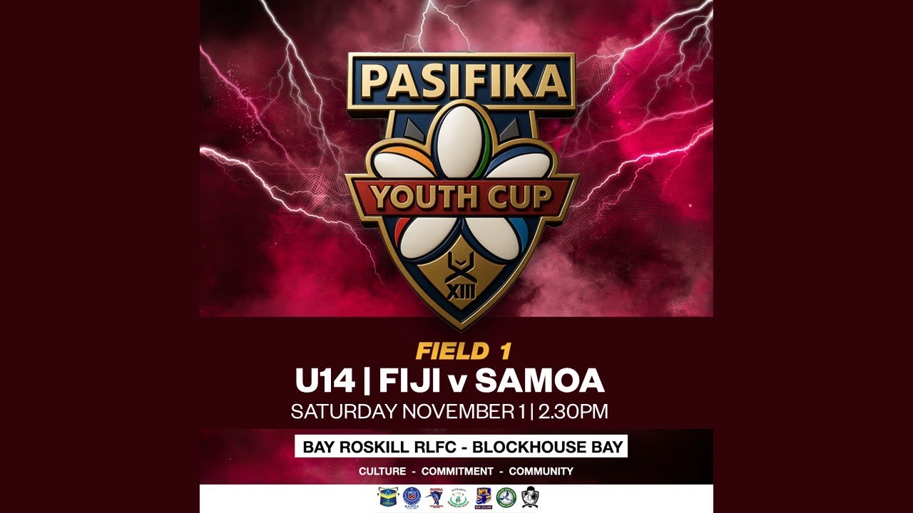 Field 1 | 2:30 PM DAY 2 | PYC 2025 Boys Festival | Fiji V Samoa U14