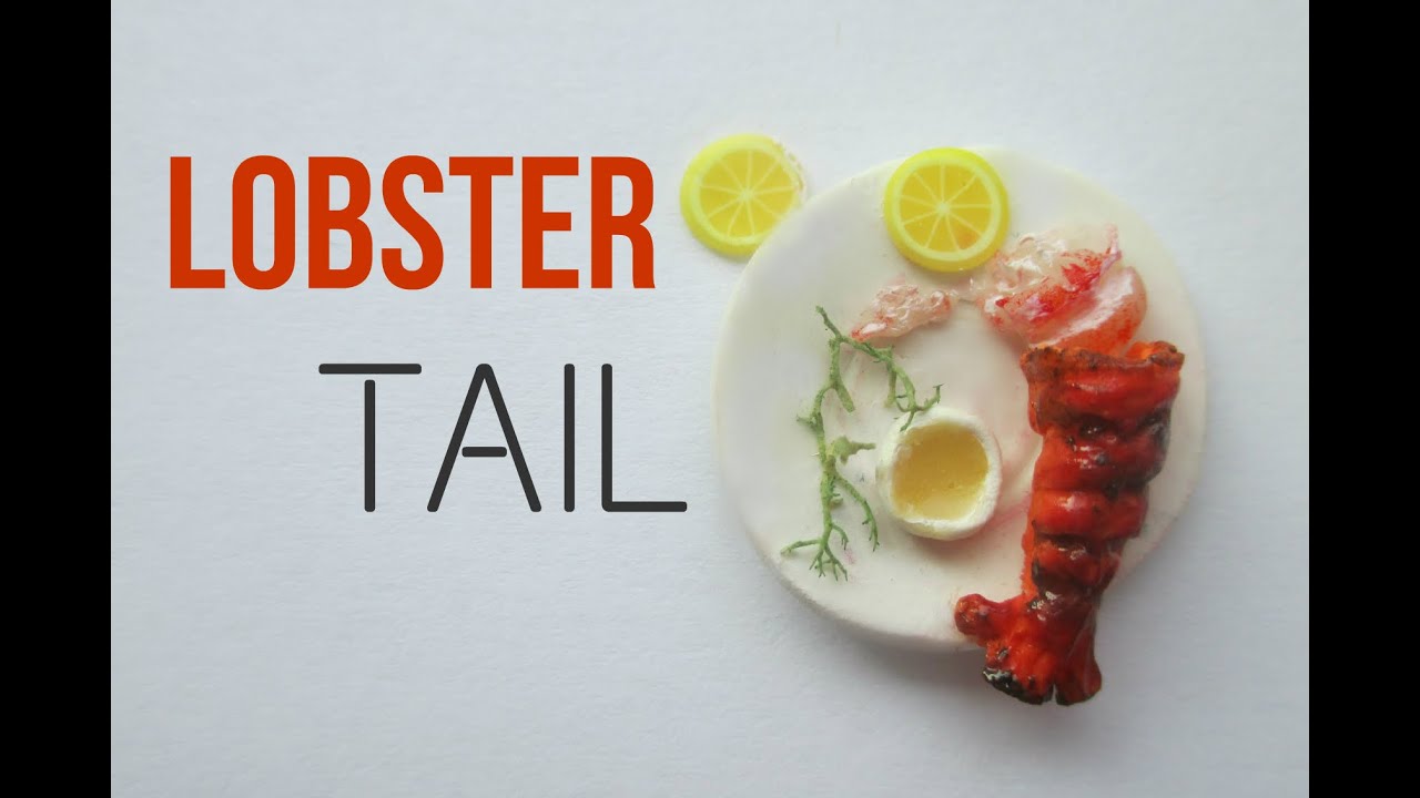 Polymer Clay Lobster Tail Tutorial (Miniature Mondays)