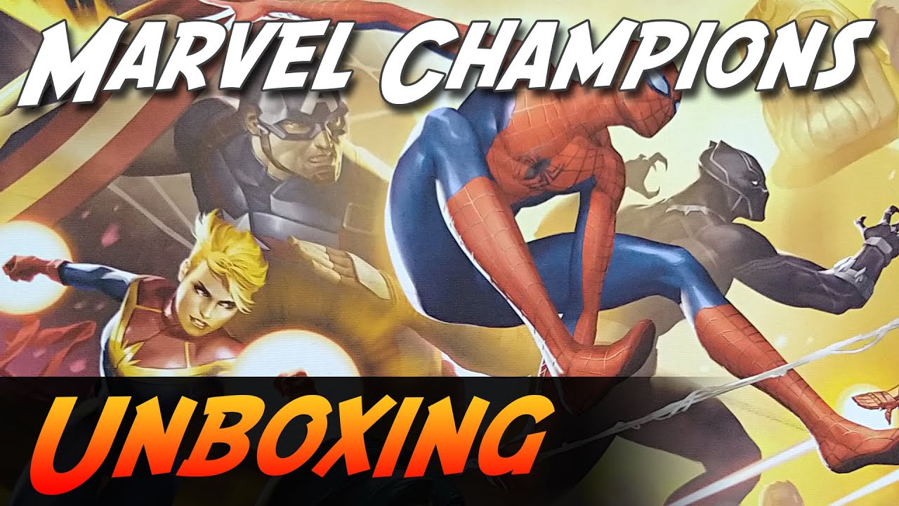Marvel Champions - Brettspiel Unboxing (Fantasy Flight Games)