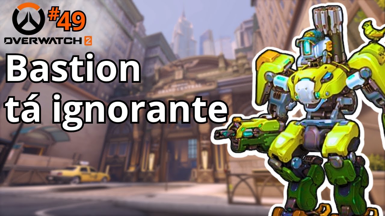 perdendo a linha nessa gameplay de Bastion no Overwach2 Gameplay Multiplayer Nº49
