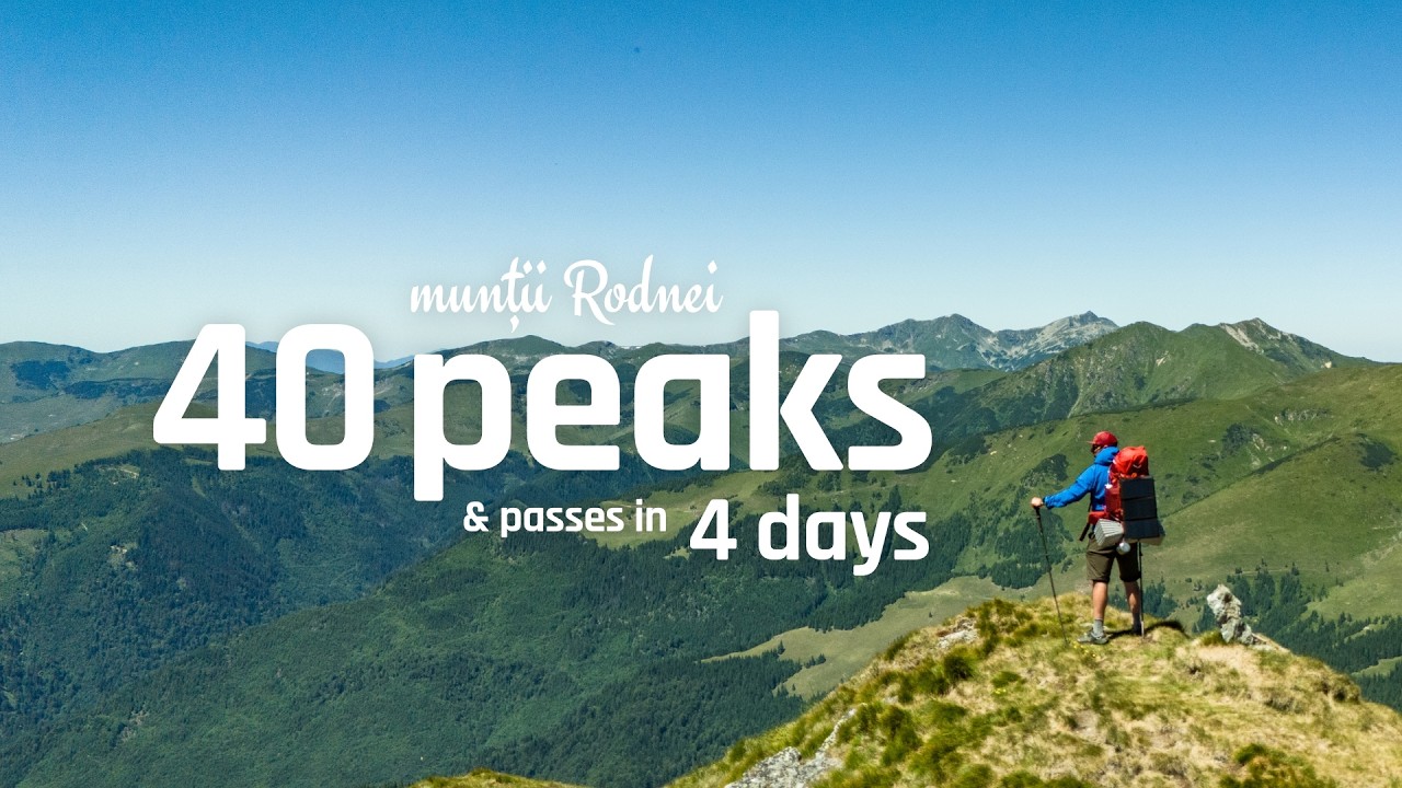 40 szczytów i przełęczy w 4 dni – trekking przez góry Rodniańskie