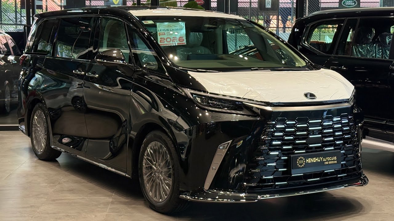 2026 Lexus LM350h - 4Seater VIP Luxury Family Minivan! - interior and exterior 