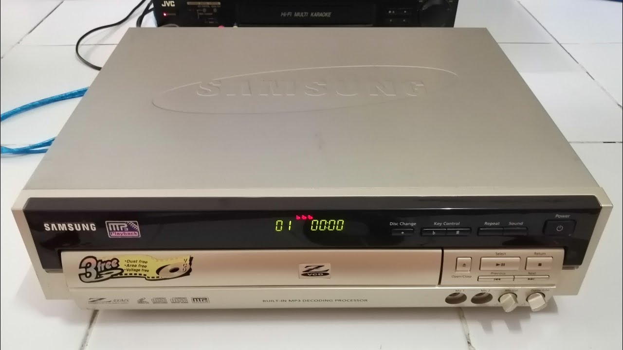 ขาย SAMSUNG VIDEO CD PLAYER 300MS ขายเครื่องเล่นวีดีโอ ซีดี ซัมซุง ใช้งานได้ปรกติ เล่นแผ่นCD VCD MP3