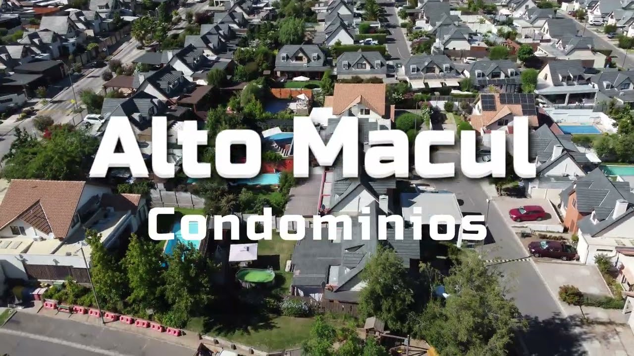 Linda Casa en condominio en barrio privado de Alto Macul