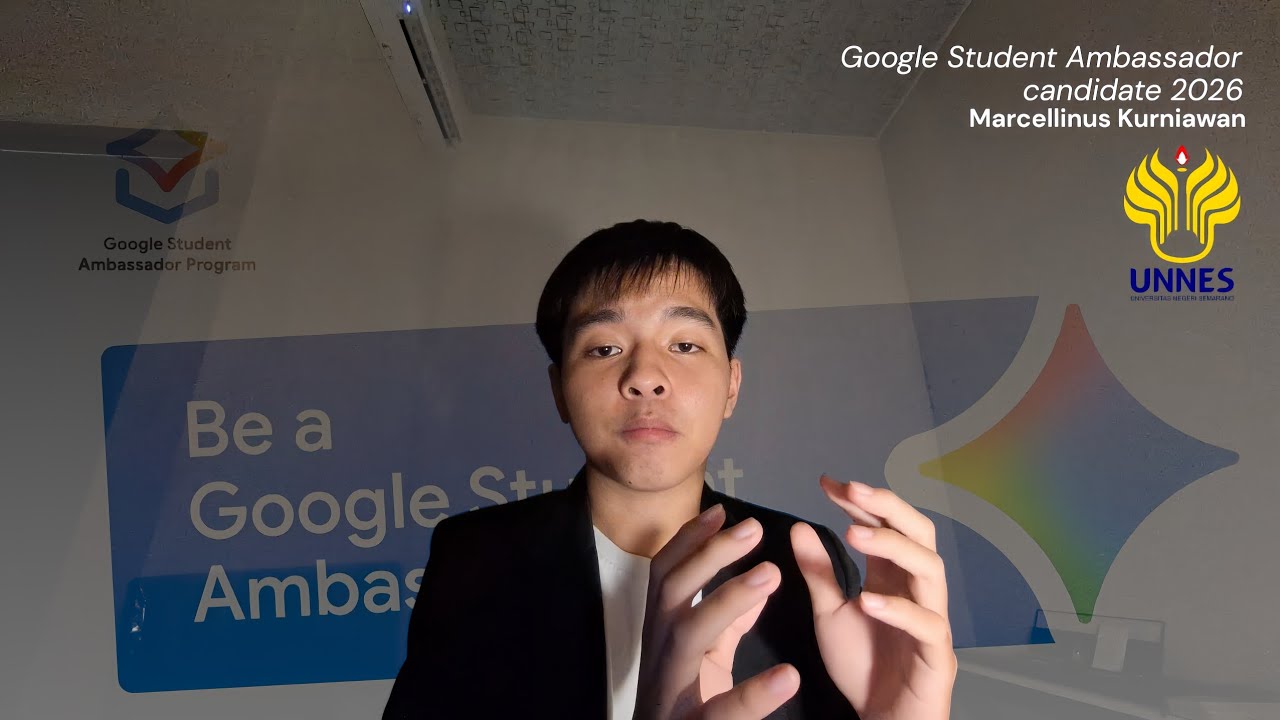 Marcellinus Kurniawan - Kandidat Google Student Ambassador 2026 Indonesia - UNNES