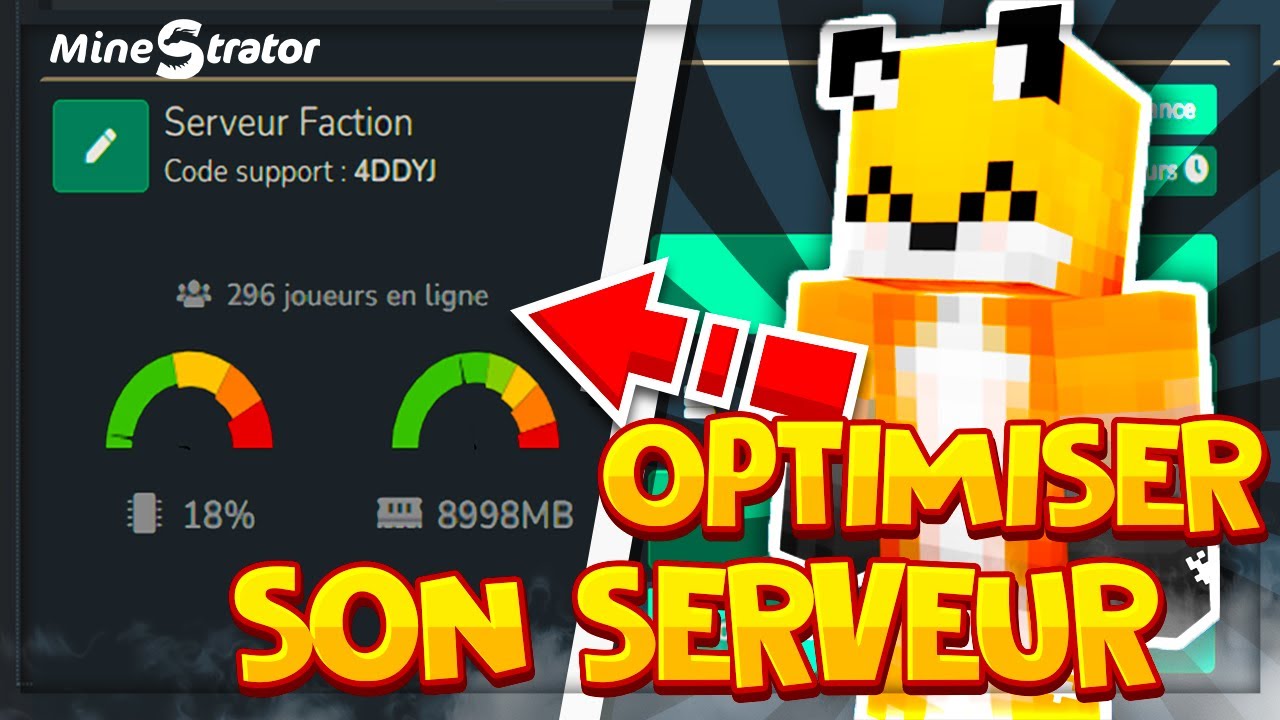 Comment OPTIMISER son serveur Minecraft, et ne plus lag ! - &Eacute;pisode 8 | Cr&eacute;er son SERVEUR de A &agrave; Z