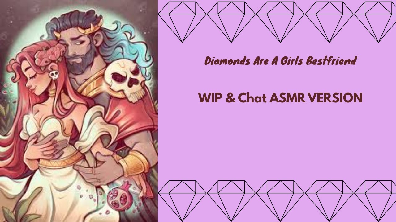 ASMR | Come work on Hades and Persephone with me!