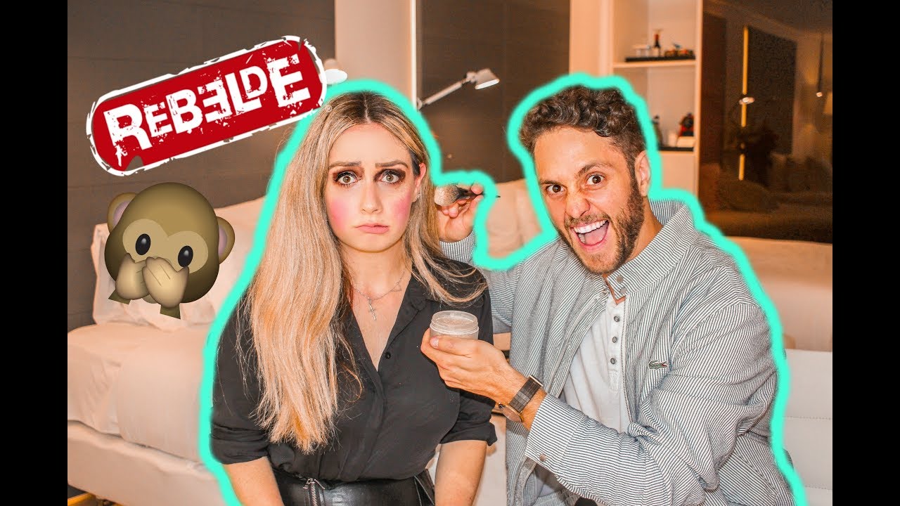CHRISTOPHER VON UCKERMANN DOES MY MAKEUP - PART 1 🙈