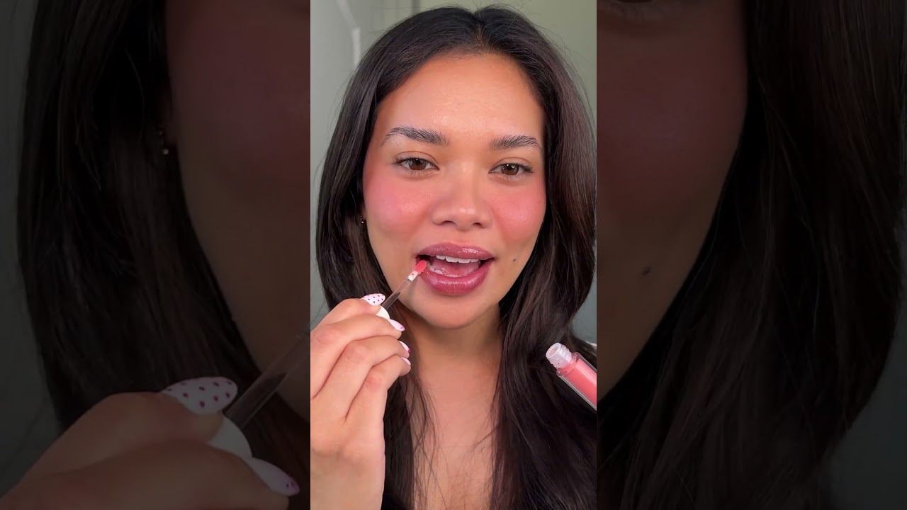 Rare Beauty Luminizing Lip Gloss #rarebeauty #lipgloss #lipglossswatches #lipproducts