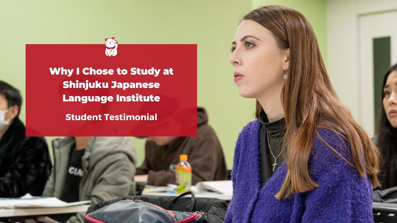 Why I Chose to Study at Shinjuku Japanese Language Institute | Student Testimonial