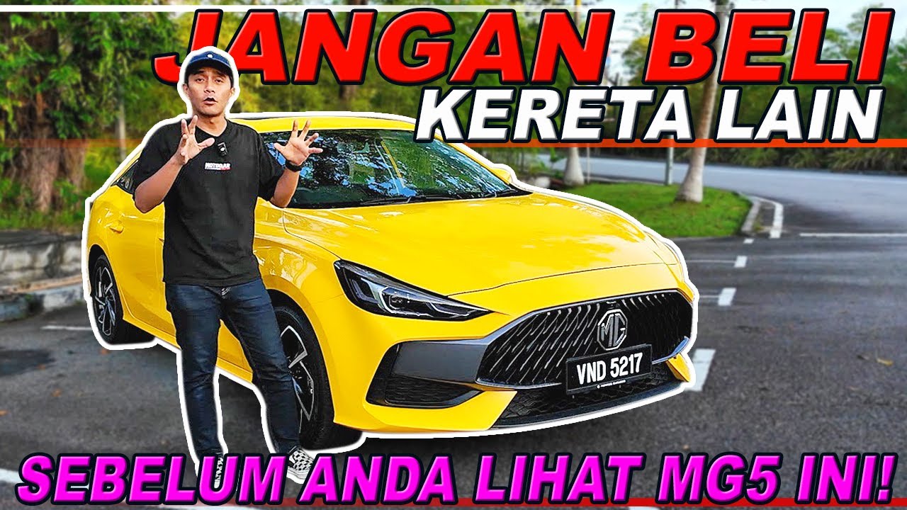 MG5: Sekali Tengok Gril Depan Macam Aston Martin!