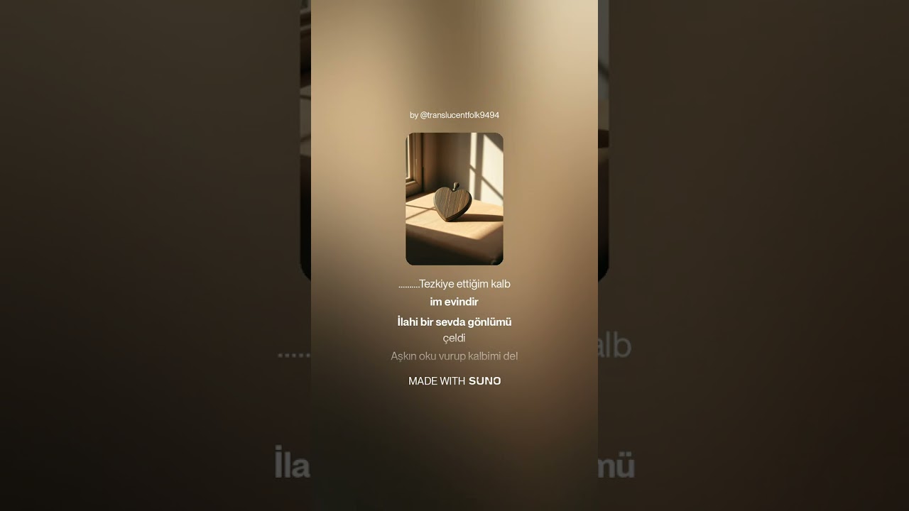 RABBİM KALBİM EVİNDİR  Güfte  Burhan AKSU  SUFİ MÜZİK  MODERN İLAHİ