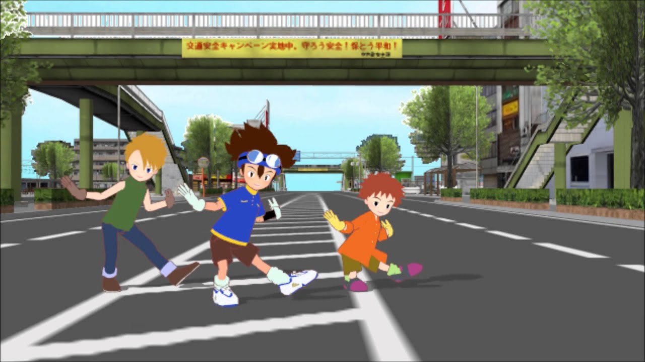 Digimon boys dance