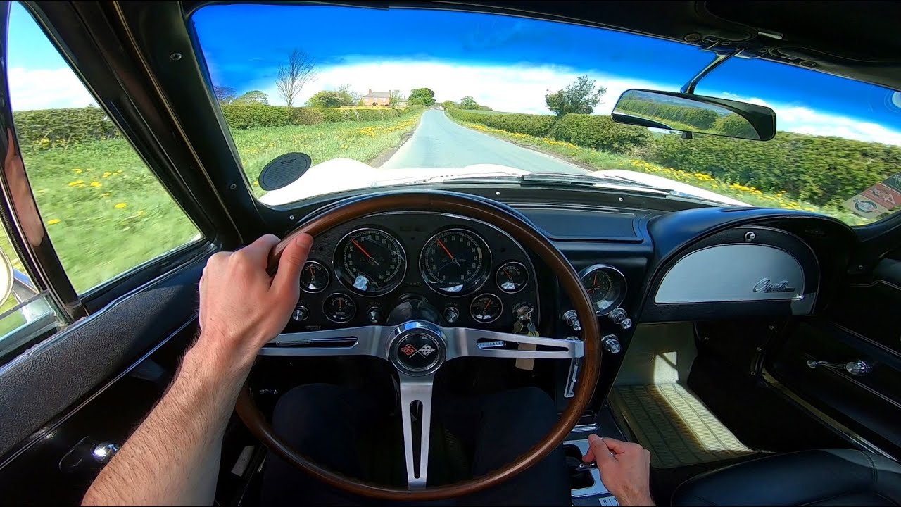 1965 Chevrolet Corvette Stingray C2 327 V8 Manual - POV Test Drive & Walk-around