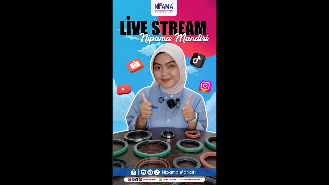 Special Live Nipama Mandiri 🔥✨ #nipamamandiri #pistonseal #sealotomotif #alatberat