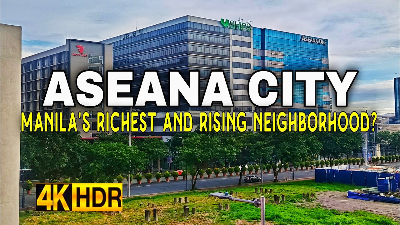[4K HDR] ASEANA City | Manila’s Luxury And Fastest Growing Business District 🇵🇭