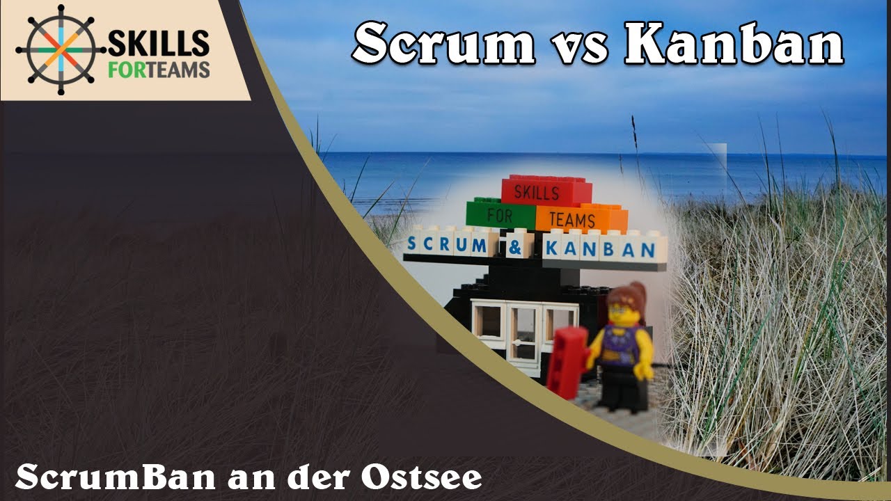 Scrum vs Kanban - So geht  Scrumban - Agile Hybrid Methoden  im Einsatz