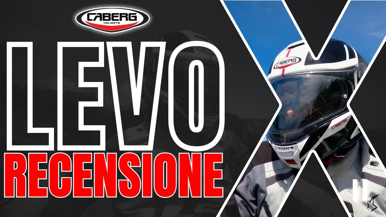 RECENSIONE CASCO MODULARE CABERG LEVO X CON INTERFONO MIDLAND PRO SPEAK EVO: SEMPLICEMENTE PAZZESCO!