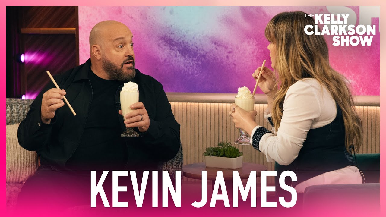 Kevin James Surprises Kelly Clarkson With Favorite NYC Vanilla Malt
