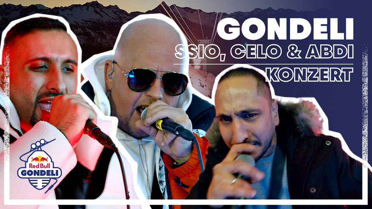 SSIO, Celo & Abdi Konzert in 3000m Höhe in den Schweizer Bergen | Red Bull Gondeli