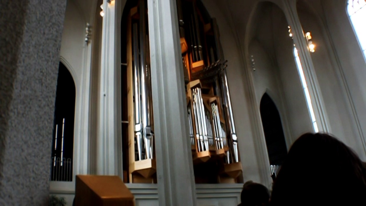 Organ concert in Hallgrímskirkja, Reykjavík, Iceland - May 11th 2016