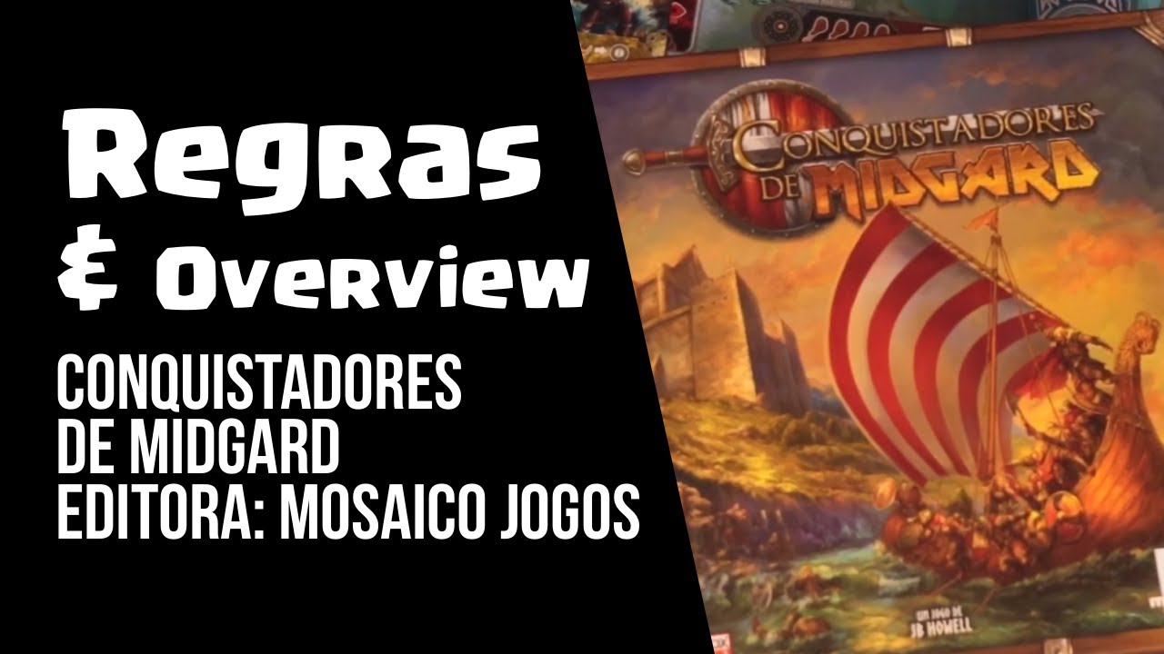 Conquistadores de Midgard (MOSAICO Jogos) - Regras & Overview - S&Atilde;O JOGUE