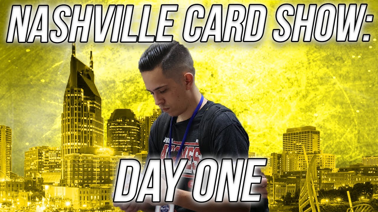 BUYING A $4,000+ MATT STAFFORD ROOKIE CARD | Nashville Card Show Day 1