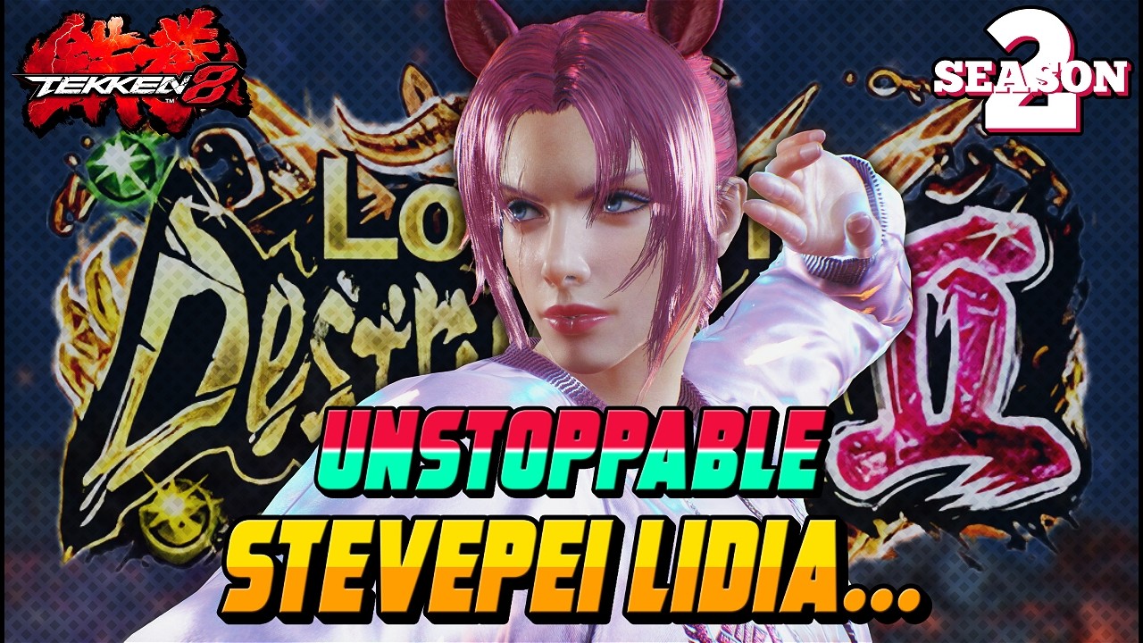 Tekken 8 – STEVEPIE’s Crazy Lidia Is Unstoppable In Ranked!