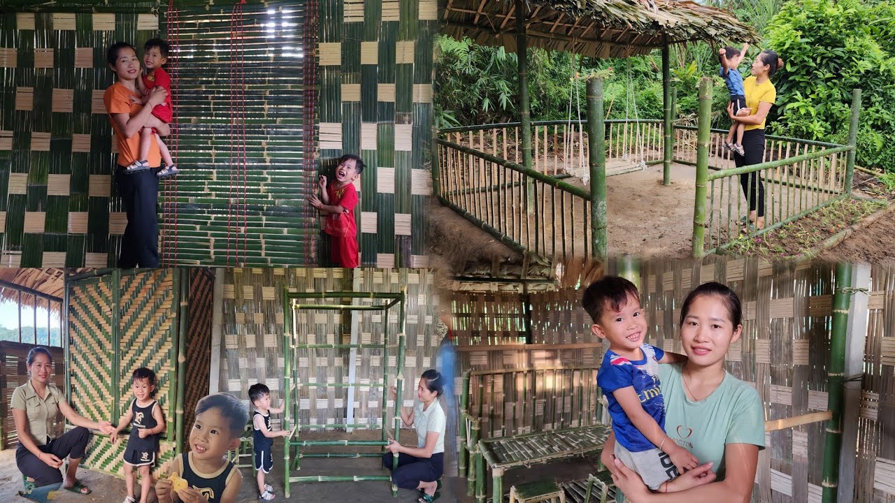 full video: 120 days under harsh weather, single mother repairs house, gradually stabilizing life