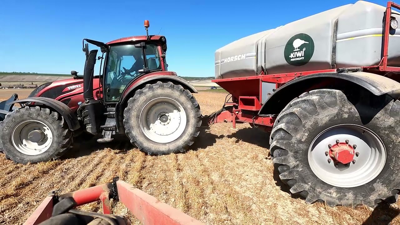 Semis de lentilles 2021 semoir Horsch Sprinter CO9 9m de large #13