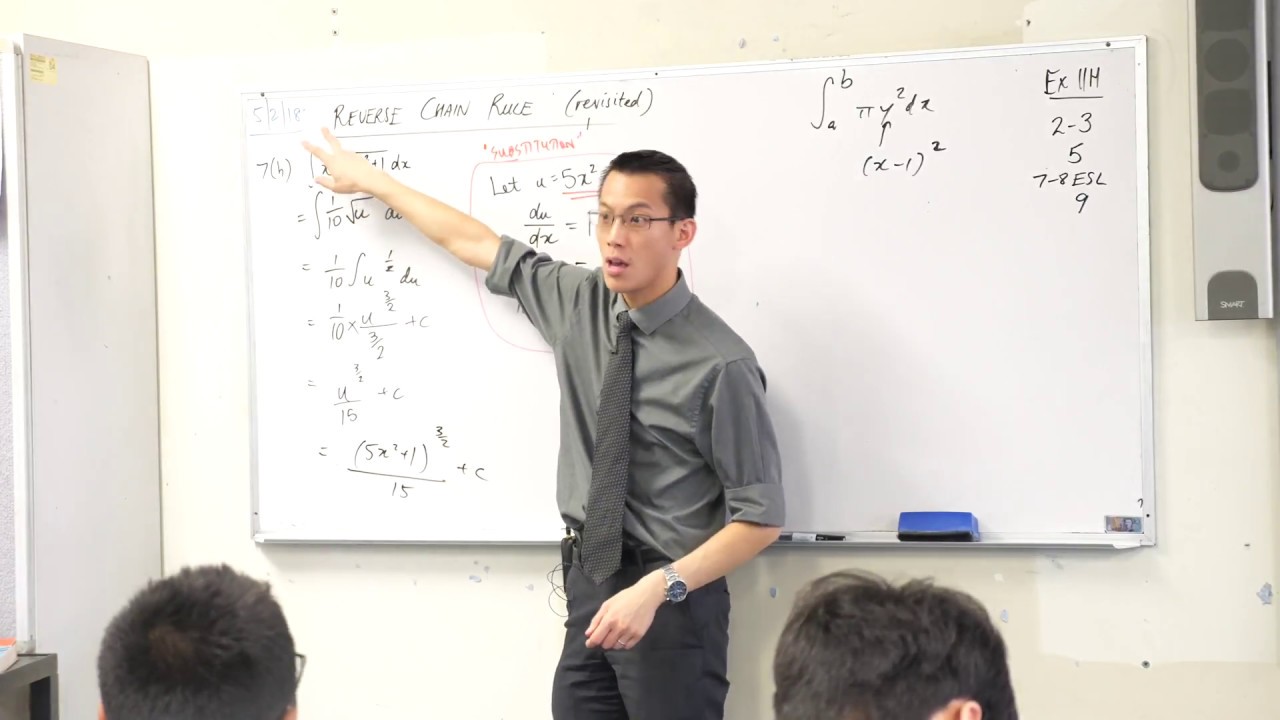Reverse Chain Rule (3 of 3: By explicit substitution)